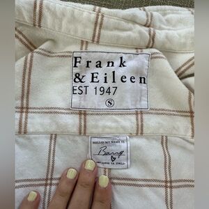 Frank & Eileen flannel button up!